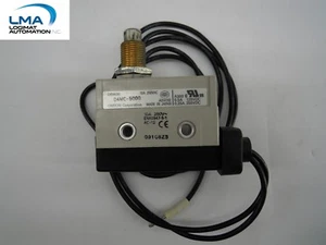 OMRON D4MC-5000 ENCLOSED BASIC LIMIT SWITCH 10A 250VAC SPDT MOUNT PLUNGER +CABLE - Bild 1 von 4