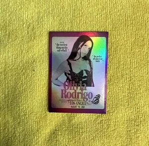 Olivia Rodrigo GUTS World Tour Trading Card Night 3 August 16, 2024 LA Kia Forum - Picture 1 of 3