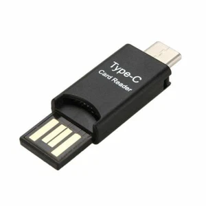 1X(USB 3.1 Typ C USB-C auf Micro-SD TF Kartenleser Adapter für Macbook PC Ha UV3 - Bild 1 von 7