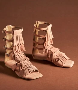 Sandalias Gladiador Anthropologie Jeffrey Campbell Talla 7 NUEVO Zapatos - Imagen 1 de 4
