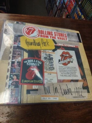 ROLLING STONES - LIVE IN LEEDS 1982 3 LP + DVD BRAND NEW SEALED VINYL RECORDS  - Image 1 of 2