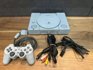SONY PlayStaton1 PS1 Console (NTSC-J) Select Model Box Controller Tested JAPAN - Picture 1 of 35
