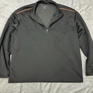 Pebble Beach 1/4 Zip Pullover Mens XL Grey Sweater Sweatshirt Golf Outdoors - Picture 1 of 13