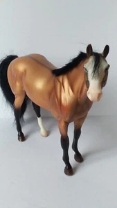 Breyer Reeves Copper Brown 6 1/2" Stallion 1 White Hoof Brushable Tail Hair GC - Picture 1 of 14