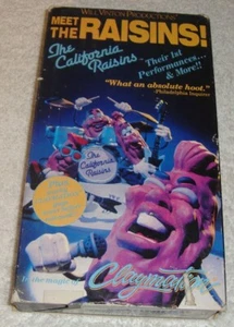 Treffen Sie die Rosinen! The California Raisins 1. Performance VHS-Video - Bild 1 von 2