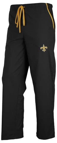 Fabrique Innovations NFL Unsiex New Orleans Saints Team Logo Scrub Pants Cover