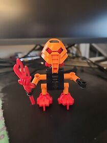 LEGO Bionicle 8540 Turaga of Fire Vakama Complete Figure with Rubber Band