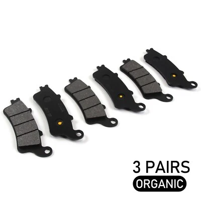 Pastillas de freno delanteras traseras para Honda GL1800B F6B Goldwing Bagger (GLF6ACAE) 2013 2014 Foto 1 de 4