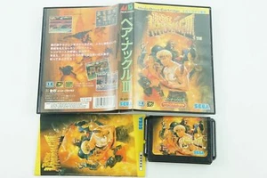 BARE KNUCKLE III 3 Genesis SEGA Megadrive Box JAPAN JP - Picture 1 of 3
