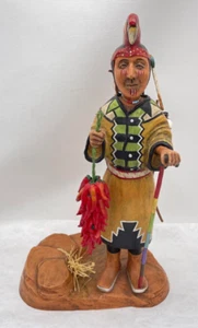 Resin Hopi Native American Figure Very Detailed 14.5" Made By Robson Design READ - Picture 1 of 14