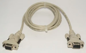 6ft Belkin Pro Series F3B207 DB9 Data Transfer Cable Crossed Wiring Null Modem - Picture 1 of 5