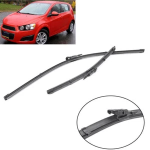 Front Window Windshield Wiper Blades for Chevrolet Sonic/Aveo 2012-2017 13 14 15 - Picture 1 of 11