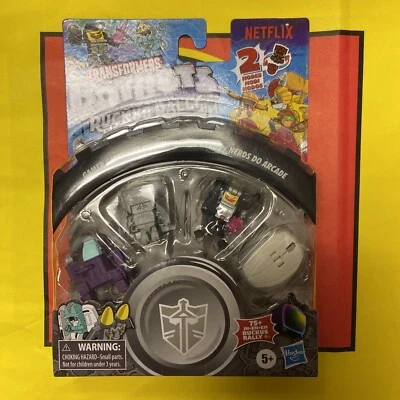Transformers BotBots Series 6 Gamer Geeks Ruckus Rally Netflix 5 Pack Set 2 - Image 1 of 2