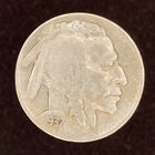 N20 1937 P Buffalo Nickel 5C US Coin Fine Condition with Good Detail