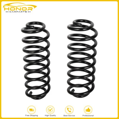 Juego de 2 muelles helicoidales traseros para Jetta 99-06 Volkswagen Golf 1999-2005 izquierda y derecha Foto 1 de 4