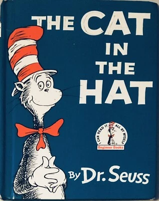 Dr. Seuss The Cat in the Hat 1985 Book Club Edition - Image 1 of 4