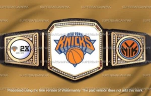 New York Team Knicks championship belt 2mm Brass Plated - Picture 1 of 1