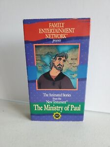 The Animated Stories of the New Testament Ministry of Paul Vhs Video Christian