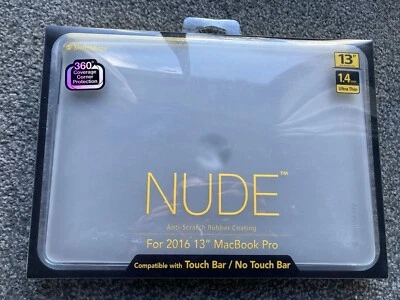 SwitchEasy NUDE Anti Scratch Rubber Coating For 13” 2016 MacBook Pro Touch Bar  - Image 1 of 2