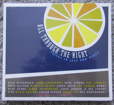 NEW SEALED 2006 ALL THROUGH THE NIGHT JAZZ ARTISTS COMPILATION CD 15 TRACKS - Image 1 of 2