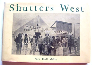 1962 1. Auflage SHUTTERS WEST: A. C. HULL'S 1860'S PHOTOGRAPHIES OF THE WEST - Bild 1 von 10