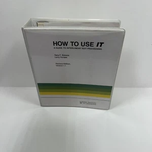 Summer Institute of Linguistics IT Version 1.1 software & Manual 1988 - Picture 1 of 7
