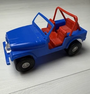 Vintage verarbeiteter Kunststoff Spielzeug Jeep 4x4 Off Road Made in USA - Bild 1 von 6
