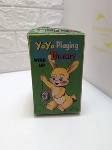 Yo Yo Playing Bunny Wind Up Japan MM - Picture 1 of 17