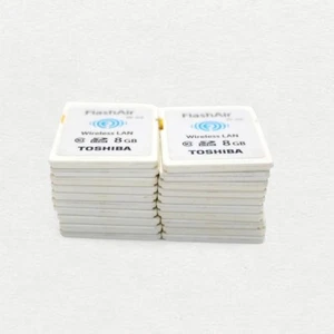 TOSHIBA FlashAir W-03 8GB Wireless LAN Memory Card SDHC Class 10 Wi-Fi 20set - Picture 1 of 7