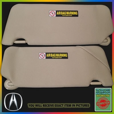 Parasol Acura TSX 2009-2014 conductor izquierdo pasajero derecho beige tostado original Foto 1 de 4