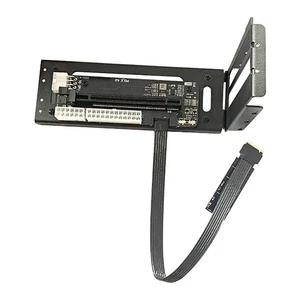 R43SG GEN4 M.2 M-key to PCIE X16 4.0 External Graphics Card Bracket for NVME SSD - Picture 1 of 6