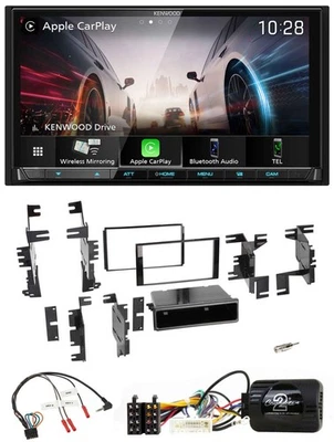 Kenwood Lenkrad 2DIN USB DAB Bluetooth Autoradio für Nissan Quest Titan Versa No - Bild 1 von 4