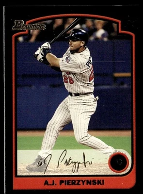 2003 Bowman A.J. Pierzynski Minnesota Twins #15 - Image 1 of 2