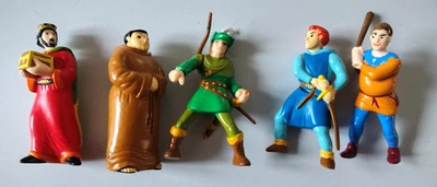 5 Figurines IMG Collection Atlas Robin Des Bois - Photo 1/4