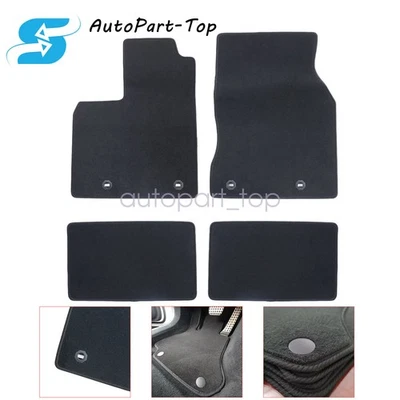 4Pcs Velour Front+Rear Floor Mats Carpet Replacement For 2011-2017 Lexus CT200h - Image 1 of 4