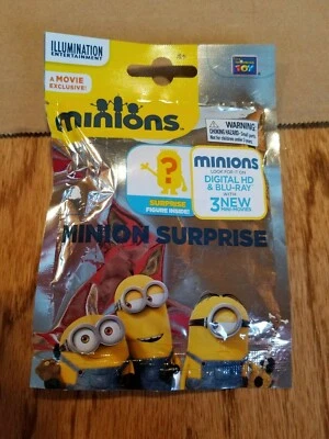 ¡Figura misteriosa MINION SORPRESA en el interior! NUEVO Juguetes Thinkway exclusivos de la película Minions Foto 1 de 2