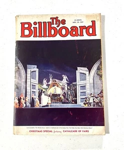 The Billboard Weekly Magazine November 29, 1947 Vintage VTG Christmas Rare - Picture 1 of 10