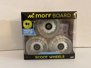 Morf Board Motion Powered Light Up Scoot Ruote Verde Confezione da 3 - Foto 1 di 2