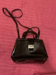 Salvatore Ferragamo Vintage Patent Leather Bag - Picture 1 of 11