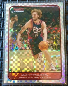 2006-07 Bowman Chrome Pau Gasol #39 XFractor Serial #'D 119/150 SP HOF 🔥📈 - Picture 1 of 3