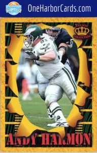 Pacific Invincible Philadelphia Eagles 1996 #SM131 Andy Harmon - Imagen 1 de 2