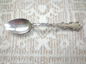 ANTIQUE STERLING H.J.HOWE TEASPOON 5 3/8 LENGHT - Picture 1 of 3