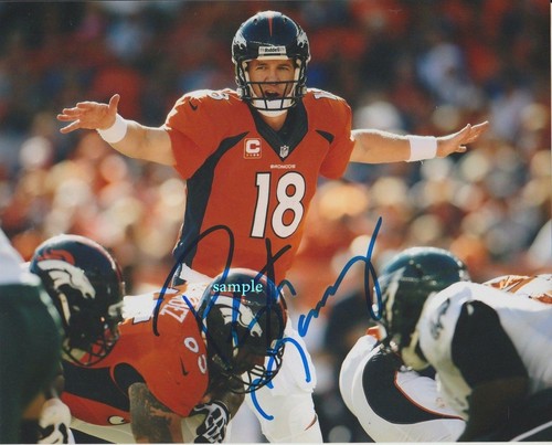 PEYTON MANNING #2 REPRINT PHOTO 8X10 SIGNED AUTOGRAPHED MAN CAVE GIFT ...