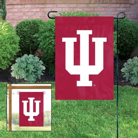 Indiana Hoosiers NCAA Garden/Window Flag ~ NEW Cover