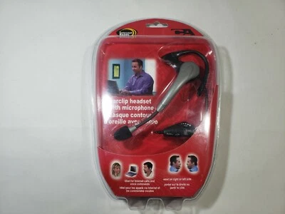 Cyber Acoustic AC-740 Hook Around-the-Ear Single Headset for Laptop Computer PC - Image 1 of 4