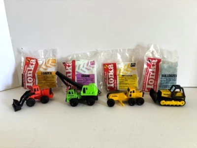 1994 McDonald's Tonka Happy Meal Toys- Set of 4- Mint in Bag - Изображение 1 из 4