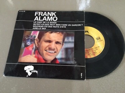 45t  -  Frank Alamo ‎– Le Chef De La Bande - Photo 1/2