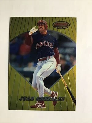 1996 Bowmans Best Baseball #58 JUAN GONZALEZ  - NM-MINT 3377 - Image 1 of 2