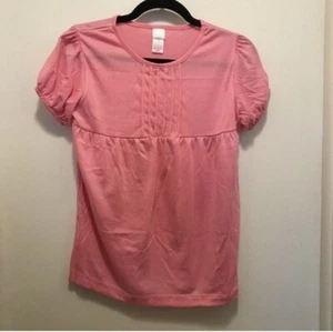 Girls XL (14/16) Xhilaration Sleepwear Short Sleeve Pink Top T-Shirt - Picture 1 of 7