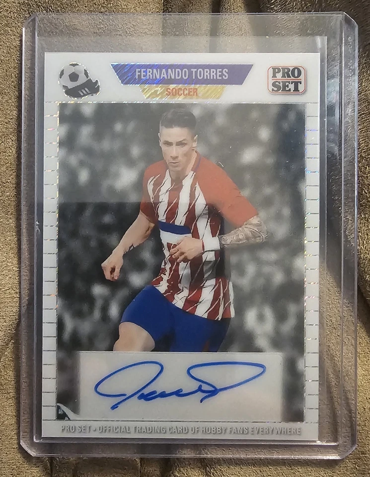 2024 Leaf Collective Fernando Torres Pro Set White Shimmer Auto 1/1 - Image 1 of 1